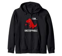 I Am Unstoppable - Divertente dinosauro T-Rex Jurassic Animal Gift Felpa con Cappuccio