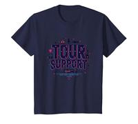I am with The Band Tour Supporta la Troupe Musicale Roadie Life Maglietta, Bambini, Navy, 3 Anni