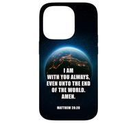I Am With You Even Unto The End - Matthew 28:20 Jesus Quote Custodia per iPhone 14 Pro