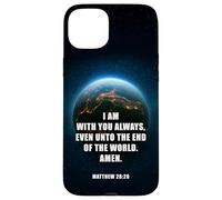 I Am With You Even Unto The End - Matthew 28:20 Jesus Quote Custodia per iPhone 15 Plus
