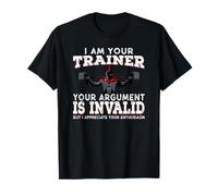 I Am Your Trainer Funny Personal Trainer fitness gym Gift Maglietta