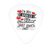 I AmSpoiled Mio Marito Mi Ama Semplicemente Plettri per Chitarra Plettri per Chitarra Basso Confezione da 12