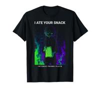 I Ate Your Snack Funny Dark Memephis Phonk Anime Moodwear Maglietta