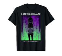 I Ate Your Snack Funny Dark Memephis Phonk Anime Moodwear Maglietta