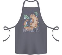 I Aumentare Minuscolo Dinosauri Lucertole Cangiante Cotone Grembiule 100%