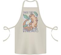 I Aumentare Minuscolo Dinosauri Lucertole Cangiante Cotone Grembiule 100%