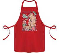 I Aumentare Minuscolo Dinosauri Lucertole Cangiante Cotone Grembiule 100%