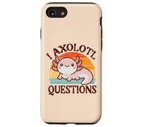I Axolotl Domande Divertente Umorismo Ragazze Ragazzi Bambini Donne Uomini Custodia per iPhone SE (2020) / 7/8