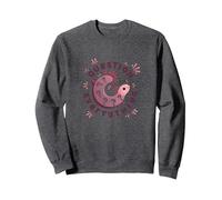 I Axolotl Domande Tutto Carino Curioso Anfibio Felpa, Unisex per Adulti, Grigio Scuro, L