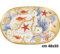I.B.C. L.CONCHIGLIE VASSOIO RETT 48x33cm