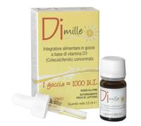 I.B.N. Savio Integratore Dimille gocce Vitamina D3 per le ossa, 3,5ml