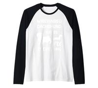 I baci dei padiglioni riparano tutto Maglia con Maniche Raglan