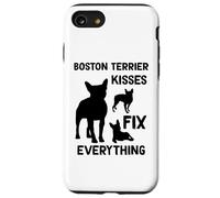 I baci del Boston Terrier sistemano tutto mamma del Boston Custodia per iPhone SE (2020) / 7/8