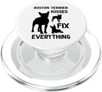 I baci del Boston Terrier sistemano tutto mamma del Boston PopSockets PopGrip per MagSafe