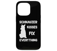 I baci dello Schnauzer nano risolvono tutto Custodia per iPhone 13 Pro