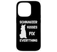 I baci dello Schnauzer nano risolvono tutto Custodia per iPhone 14 Pro