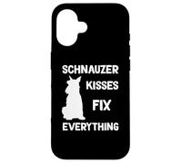 I baci dello Schnauzer nano risolvono tutto Custodia per iPhone 16