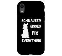 I baci dello Schnauzer nano risolvono tutto Custodia per iPhone XR