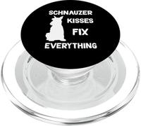 I baci dello Schnauzer nano risolvono tutto PopSockets PopGrip per MagSafe