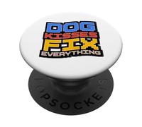 I baci di cani aggiustano tutto PopSockets PopGrip Adesivo