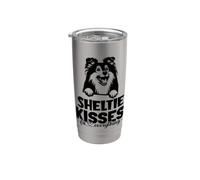 I baci di Sheltie sistemano tutto Bicchiere termico in acciaio inox doppia parete