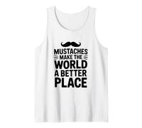 I Baffi Rendono Il Mondo Un Posto Migliore Canotta