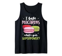 I Bake Macarons Qual è Il Tuo superpotere? Design Canotta