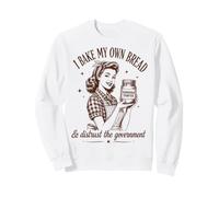 I Bake My Bread & Distrust Government Lievito Madre Bread Baker Felpa