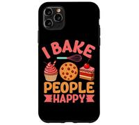 I Bake People Happy Cupcake Cookie Joy Custodia per iPhone 11 Pro Max