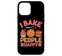I Bake People Happy Cupcake Cookie Joy Custodia per iPhone 12 mini