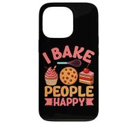 I Bake People Happy Cupcake Cookie Joy Custodia per iPhone 13 Pro