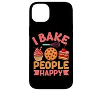 I Bake People Happy Cupcake Cookie Joy Custodia per iPhone 14 Plus