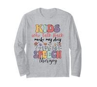 I Bambini Che parlano Indietro Rendono la mia Giornata SLP logopedia Terapia Maglia a Manica