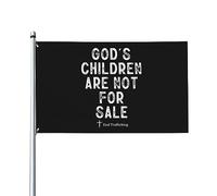 I bambini di Dio sono in vendita, bandiera della casa religiosa, bandiera 3x5 piedi singolo lato esterno, striscioni anti-sbiadimento dai colori vivaci decorazione esterna del cortile