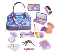 I bambini giocano a una borsa con | Principessa finta giocattoli da gioco | Playset interactive Sensory Game per feste in casa Family Room Travel Birthday Festival Outdoor di 3-6 ragazze