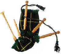 I bambini in miniatura cornamuse riproducibili con canna in Gordon Tartan