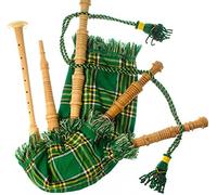 I bambini in miniatura giocabile Cornamuse Reed nel Patrimonio d'Irlanda Tartan