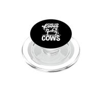 I bambini questo ragazzo ama le mucche divertente amante della mucca PopSockets PopGrip per MagSafe