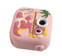 I bambini stampano istantaneamente la fotocamera con display da 2,4 pollici Custodia in silicone antiurto video 1080P Zoom 8X Batteria 400mAh Bambini Stampa istantanea fotocamera
