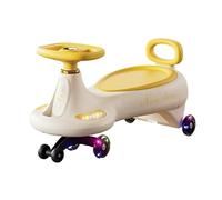 I bambini viaggiano su un'auto Wiggle con luci e altalena antiribaltamento musicale Giocattolo Twist cavalcabile
