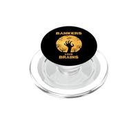 I banchieri amano il cervello di Halloween PopSockets PopGrip per MagSafe