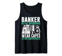 I banchieri Non Tutti i Supereroi Indossano Capes Banker Canotta