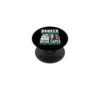 I banchieri non tutti i supereroi indossano Capes Banker PopSockets PopGrip Adesivo