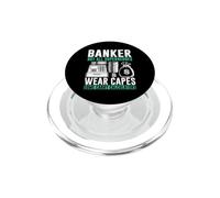 I banchieri non tutti i supereroi indossano Capes Banker PopSockets PopGrip per MagSafe