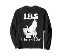I be shittin' wolfs ululano all'IBS Funny Men Women Felpa