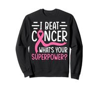I Beat Cancer Qual è Il Tuo superpotere? Felpa