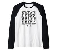 I Beatles A Hard Days Notte Maglia con Maniche Raglan
