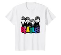 I Beatles Colorati Maglietta, Bambini, Bianco, 6 Anni