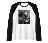 I Beatles George Harrison Abbey Road Era 1969 Maglia con Maniche Raglan