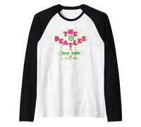 I Beatles Hey Jude Revolution Arte Vintage Maglia con Maniche Raglan